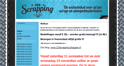 Desktop Screenshot of 123scrapping.nl